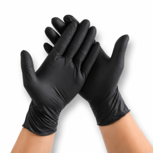 Black Nitrile Gloves